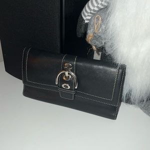 Black Coach Wallet